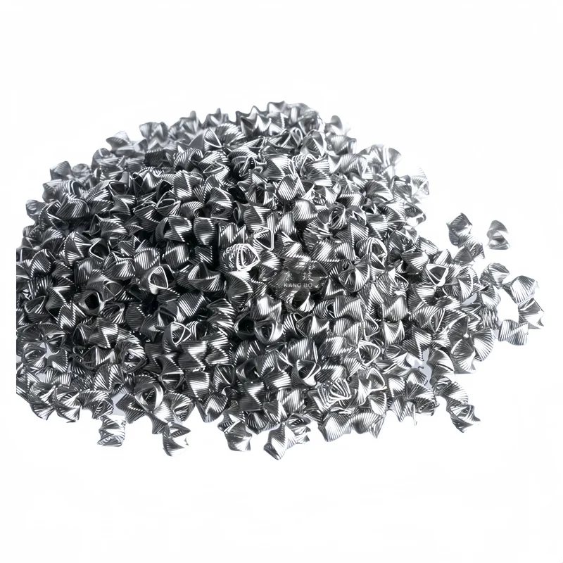 2.5KG Triangular Spiral Prism Distillation Filling, Fenske Spiral Spring Shaped 500g, Craft Beer Accessory 304 Stainless Steel