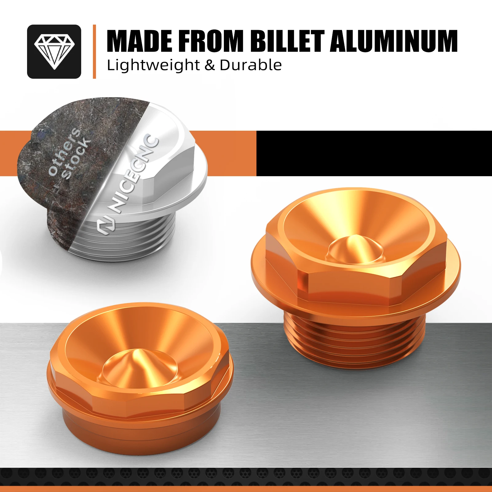 For KTM EXC 300 2003-2015 EXCF 350 EXC 450 XCW XCFW Front Wheel Axle Lock Nut SX 125 SXF 450 XC XCF 2003-2014 For Husqvarna TE - view 3