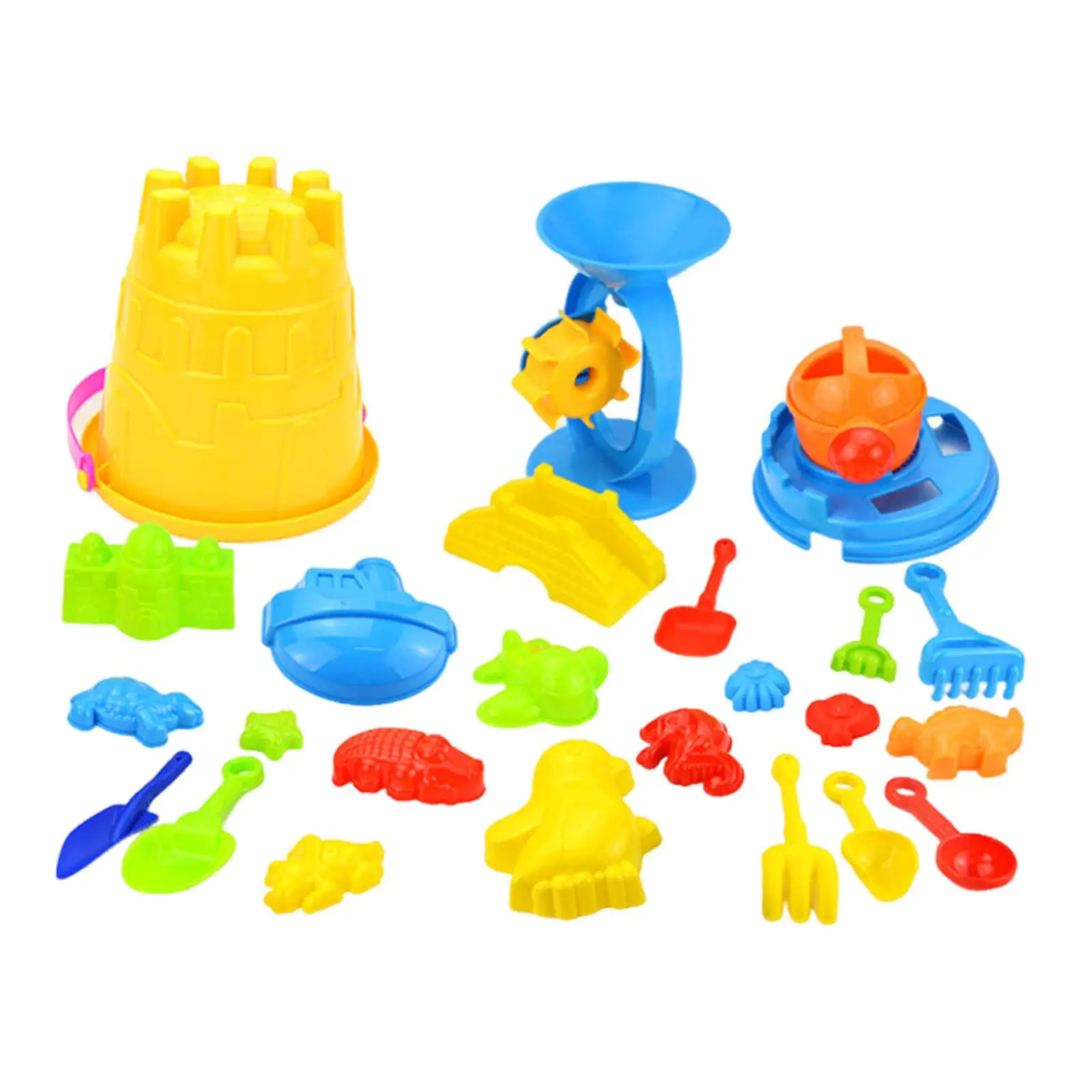 25pcs-beach-toys-set-bucket-and-shovels-set-versatile-sandbox-toy-castle-building-kit-for-backyard-beach-birthday-kids-child