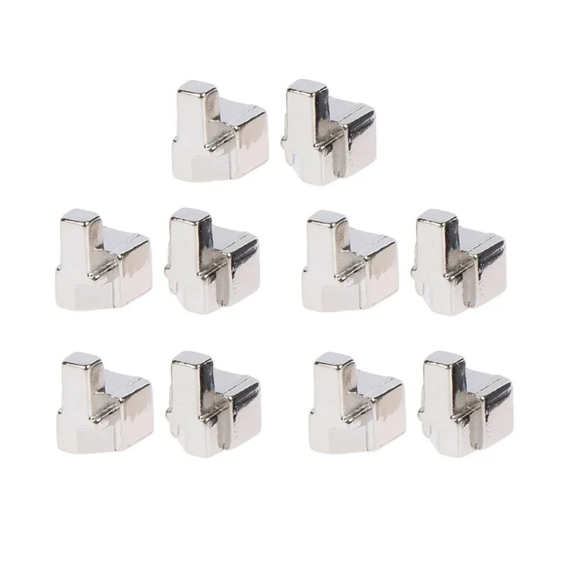 Beauty 5 Pairs Lock Buckle for Nintend Switch NS NX JoyCon Replacement Repair Parts for Joy-Con Loose Repair Buckle Lock Silver