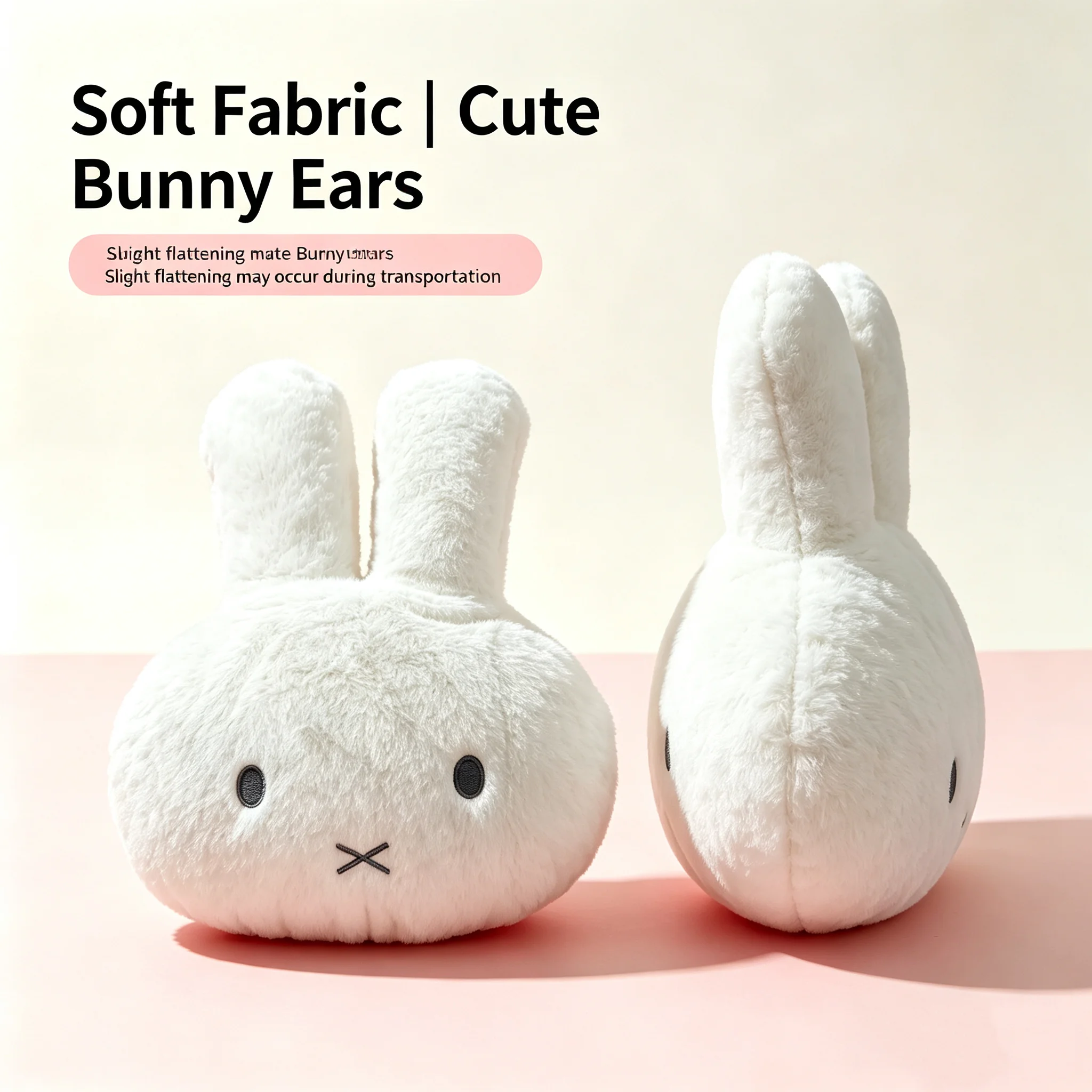 Model Kit Accessories - Bantal Boneka Kelinci Miffy Sederhana, Lucu,