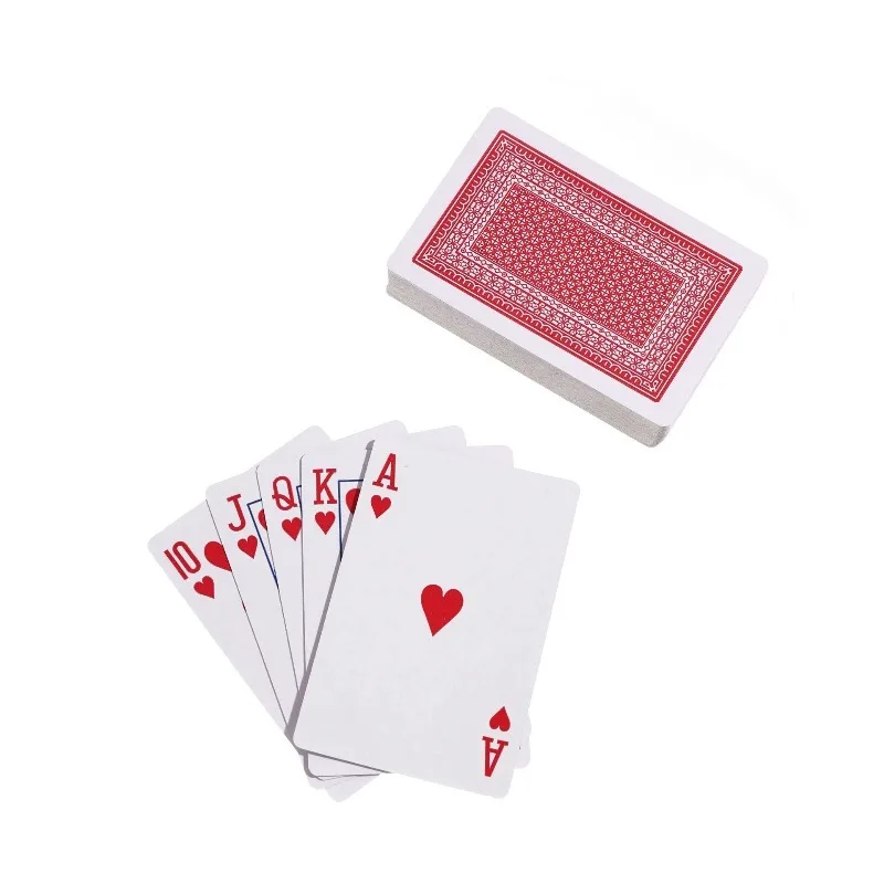 Wasserfeste Farbige Spielkarten Spieldeck Magische Verpackung Geschenk-Sammlung Sport Bridge Tisch Einzelspieler-Spiel Punktwert