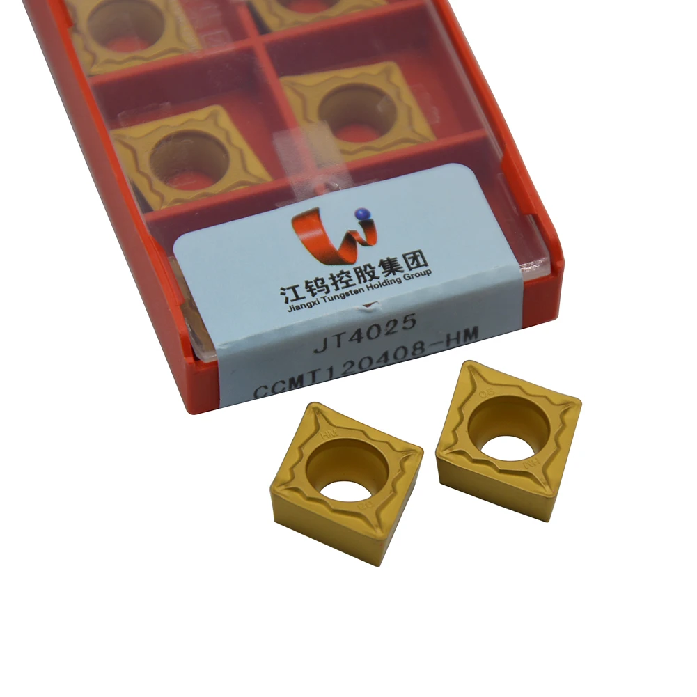 10 PCS CCMT120408-HM JT4025 CNC Turning Insert Tough and wear-resistant High Quality