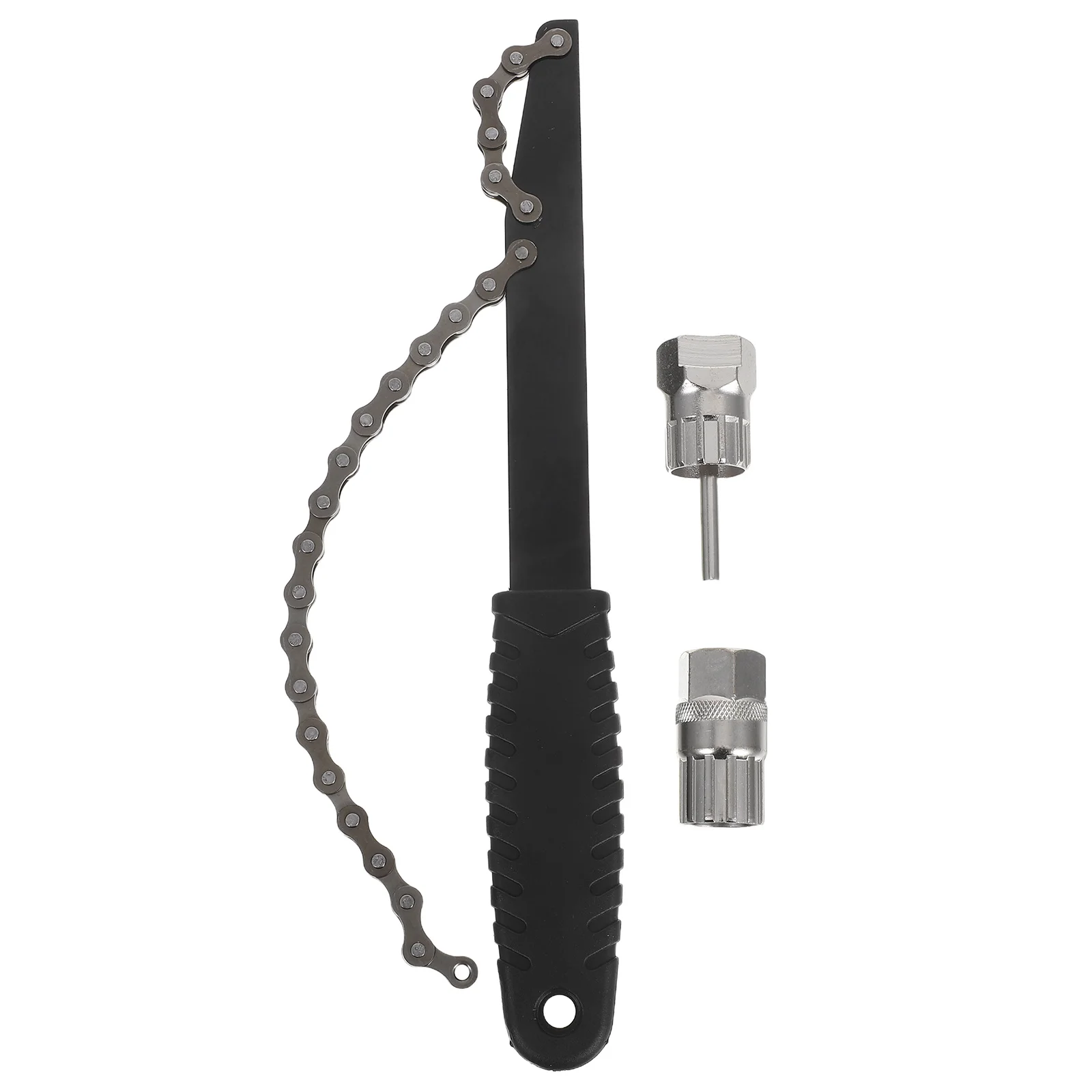 

1Set Bike Cassette Removal Tool Kit Chain Whip Lockring Sprocket Remover Bicycle Freewheel Repair Tool Set Bike Chain Whip