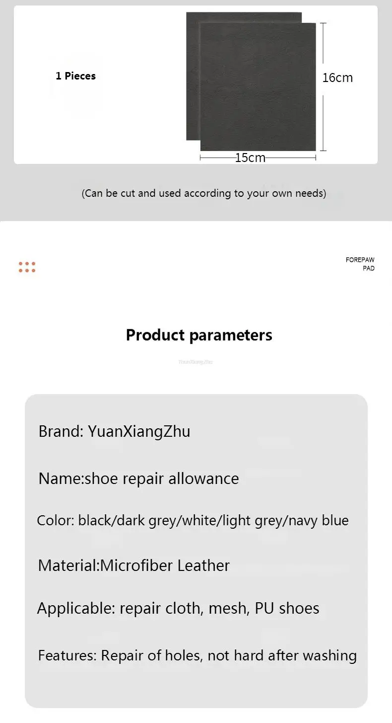 Sportschuhe Patches Vamp Reparatur Schuheinlagen Patch Sneakers Fersenschutz Klebepflaster Reparatur Schuhe Ferse Fußpflegeprodukte – Detail 8