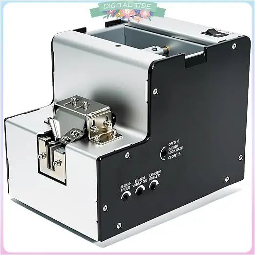 Screw Feeder Machine Compatible with M1.0 to M5.0 Screws Size, Screws Sorter Arrangin g Machine Conveyor Sorter 110V 220V