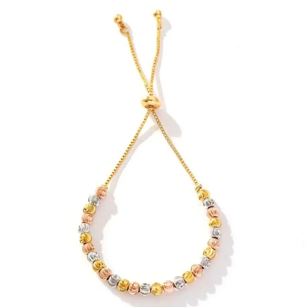 High Quality Pull-out Flower Bead Bracelet Colorful New Style Watermelon Bead Bracelet Unique Design Wrist Adornment Gift