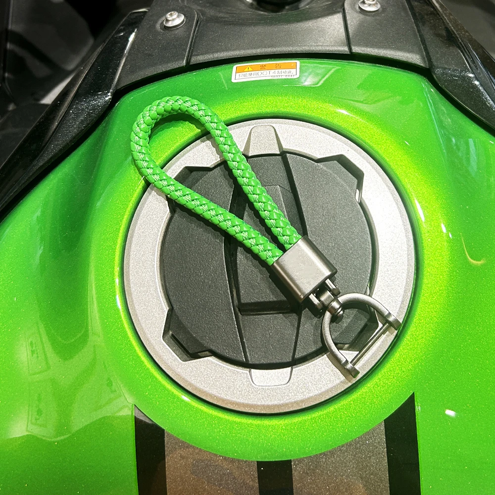 Pour KAWASAKI ZX-4R ZX-4RR ZX4R ZX4RR 2024 2023 Moto Accessoires Key Case Cover & Key JOKeyring Keychain ZX 4RR 4R