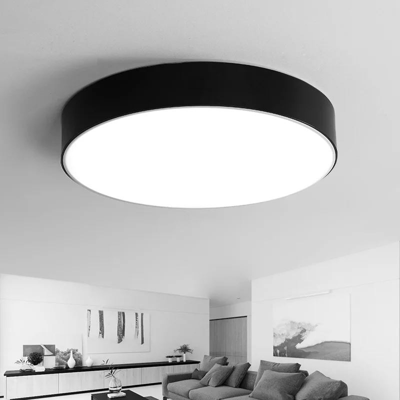 

Modern Compact Led Ceiling Lamp Circular Bedroom Living Room Led Ceiling Light Kitchen Lights Decorative Room Lights