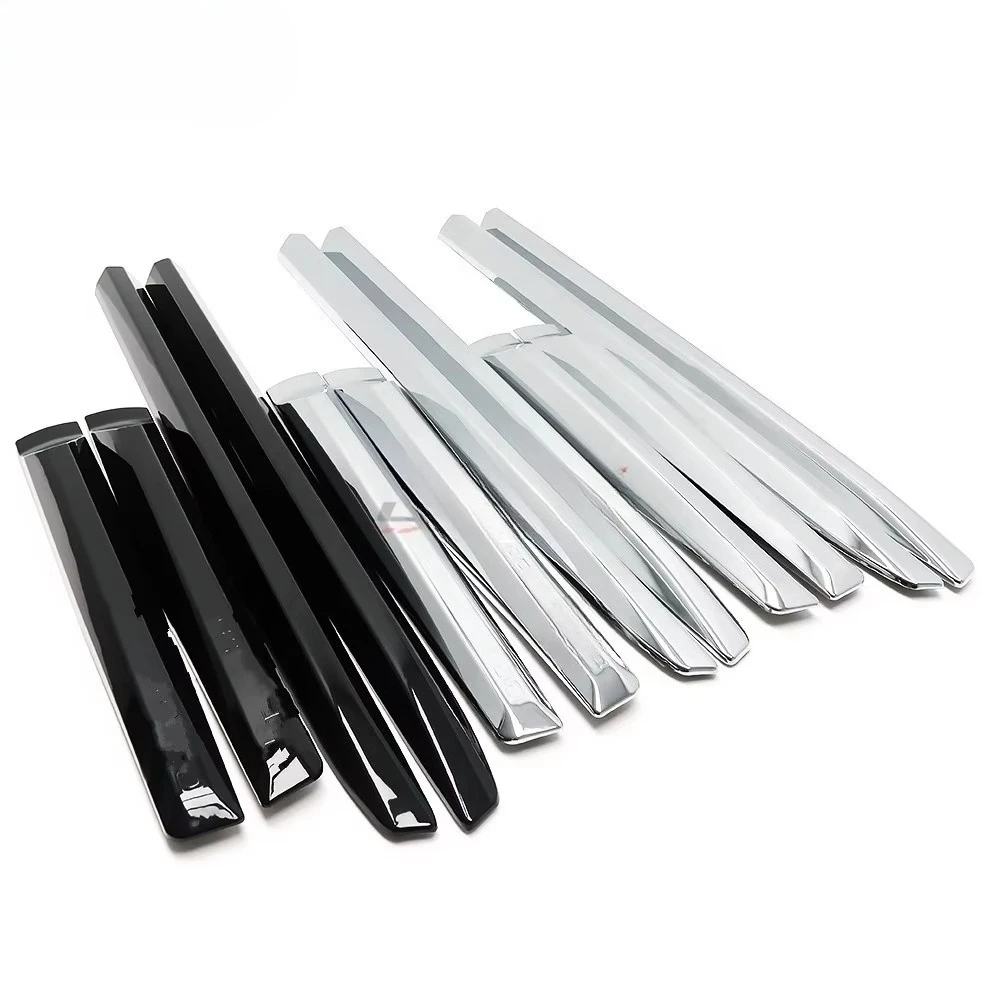 ABS Chrome Side Door Body Protector Molding Cover Exterior Trim For Toyota Land Cruiser Prado FJ150 2010-2020 Car Accessories