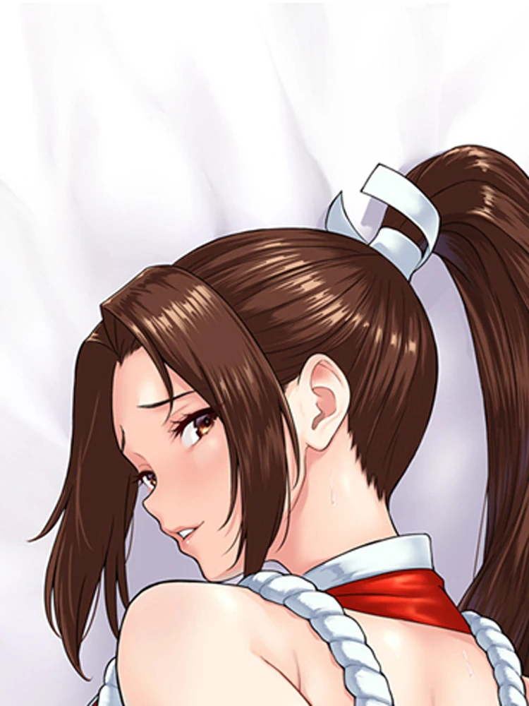 Dakimakura Anime Pillow Cover Mai Shiranui Double Sided HD Print 2WAY Life Size Anime Body Pillowcase Gifts