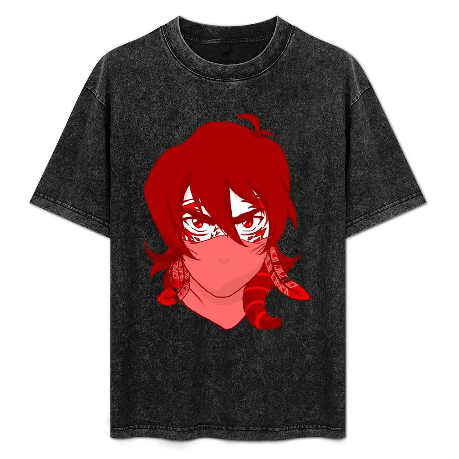 Red Kogane T-Shirt Industrial Work Tee Shirt