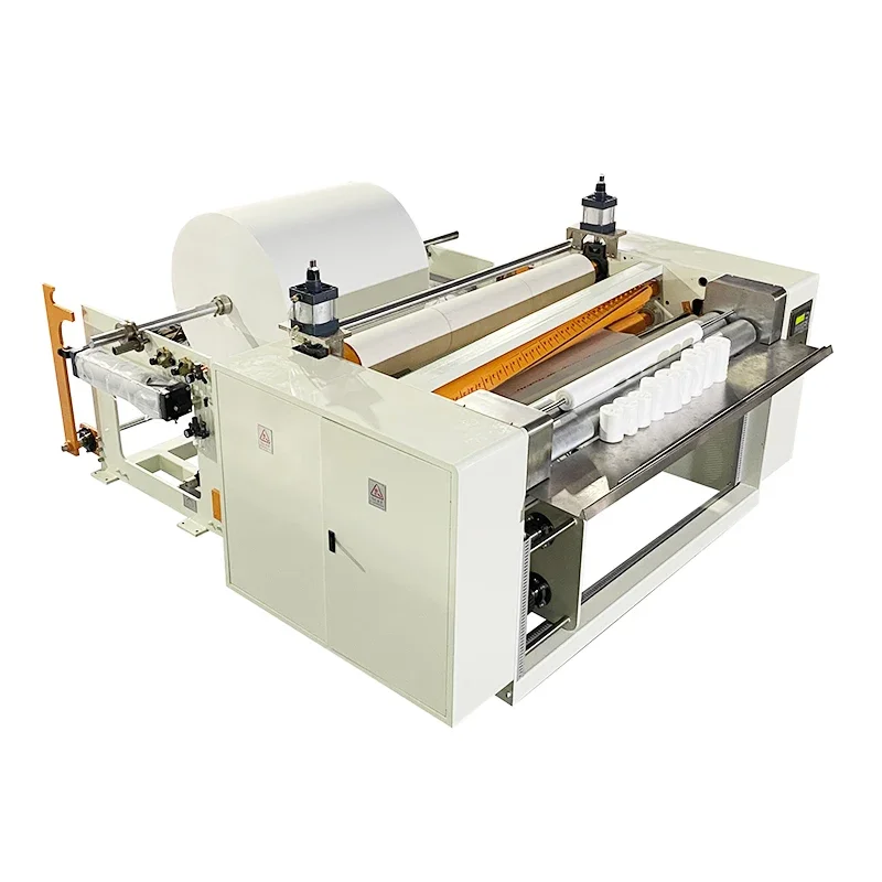 YG Customized Toilet Paper Slitting Rewinding Production Factory Full / Semi Automatic Toilet Tissue Paper Making Machine Produc