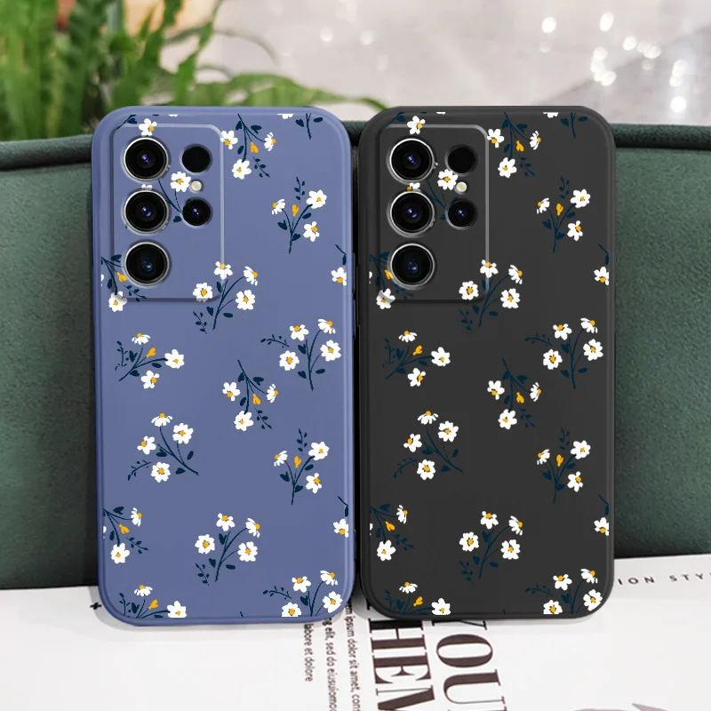 

Brilliant Sunflowers Phone Case For Samsung Galaxy S25 S24 S23 S22 S21 S20 Ultra FE S10 S10E Plus Note 20 Ultra Silicone Cover