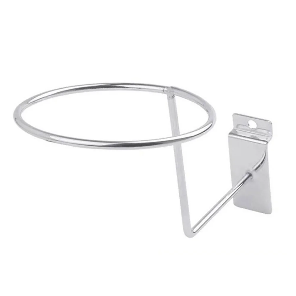 

2Pcs Stainless Steel Wall-Mounted Displaying Rack for Basketball Volleyball Organizing Holder Home Garage Gym Use