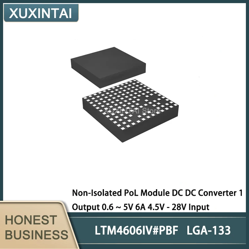 5Pcs/Lot   New Original LTM4606IV#PBF LTM4606IV  Non-Isolated PoL Module DC DC Converter 1 Output 0.6 ~ 5V 6A 4.5V - 28V Input