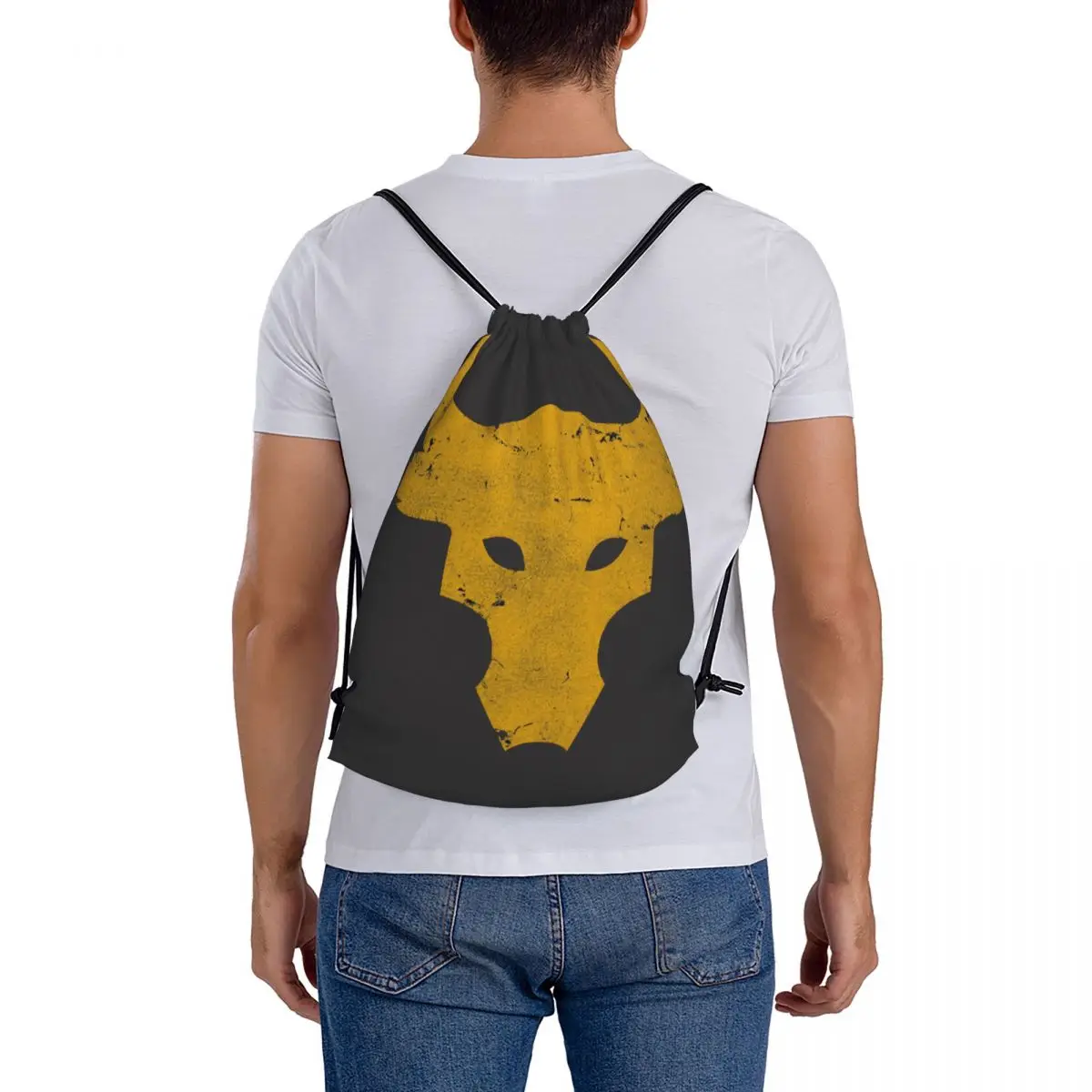 Brahma Bull The Rock Project bolsas de gimnasio con cordón Unisex, bolsa de gimnasio deportiva, Fitness Building Muscle Shopping Sackpack