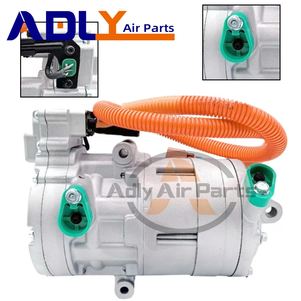 ESC33N Electric Hybrid A/C Compressor For Tesla Model S 2012-2018 L1S 12V OE 1028398-00-E F502-FPCBA-01 F502FPCBA01