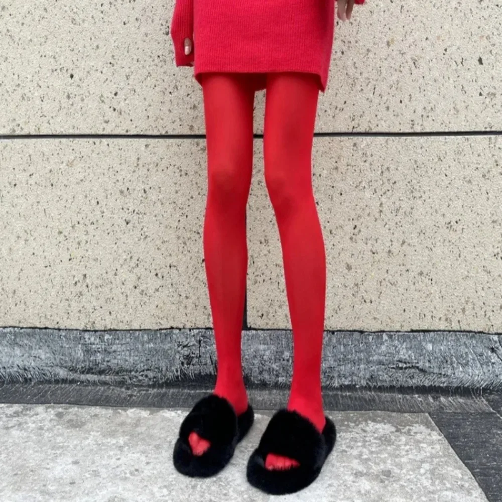 

Stylish Slim Fit High Pantyhose Super Elastic Sexy Style Female Stockings Retro Leggings Women