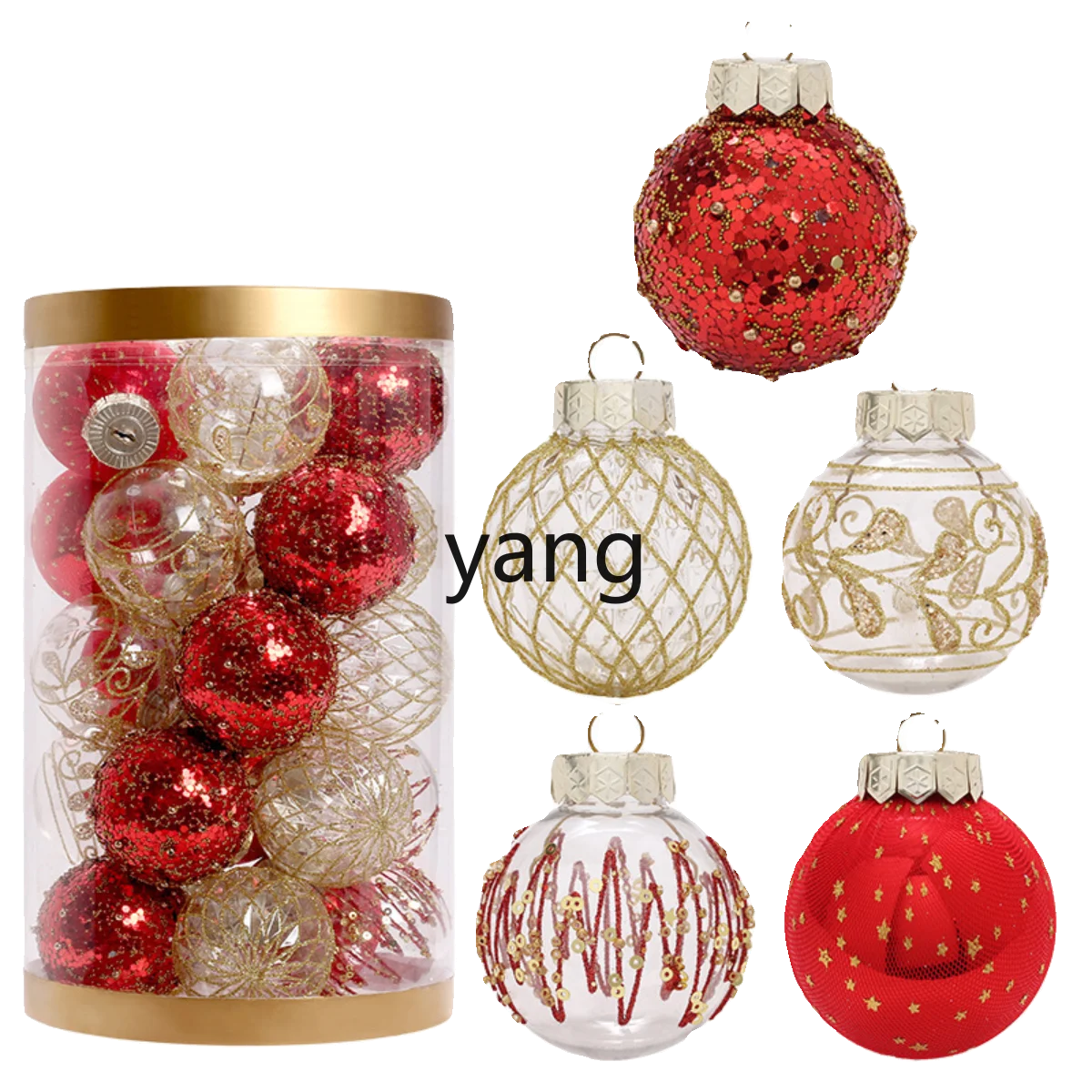 Lzr decorative ball set advanced home scene arrangement hanging ball colored ball