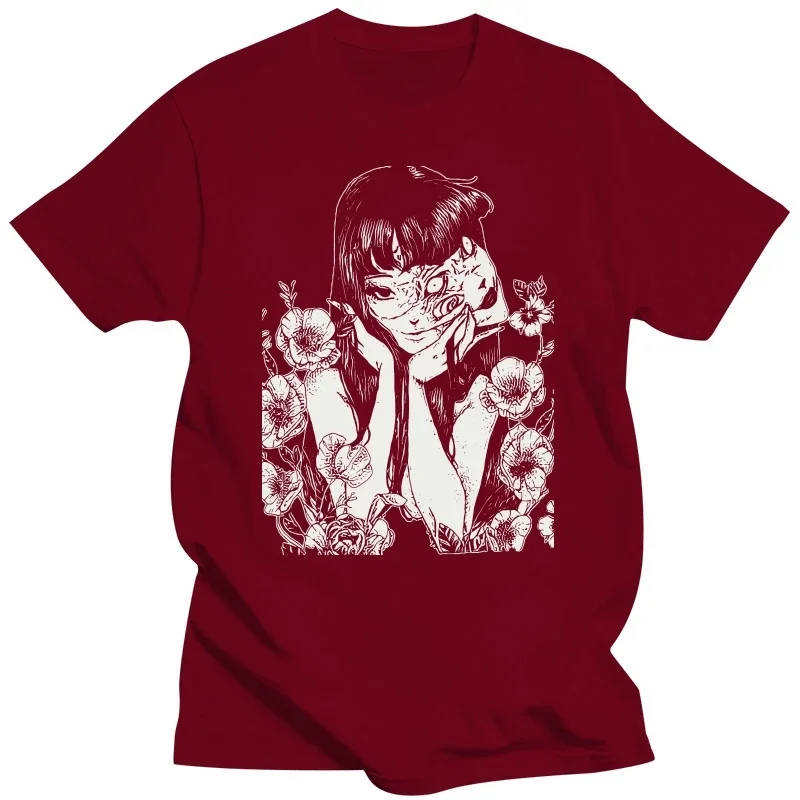 Tomie junji ito-大人のためのユニークでユニークなアートTシャツ、カジュアル、サイズs-6xl、新しいデザイン