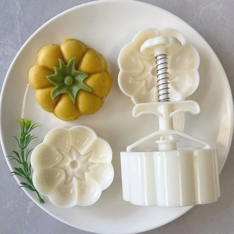 R2LD Mooncakes Mold Traditionele Gebak Maken Mold Huishoudelijke Dessert Bakken Tool