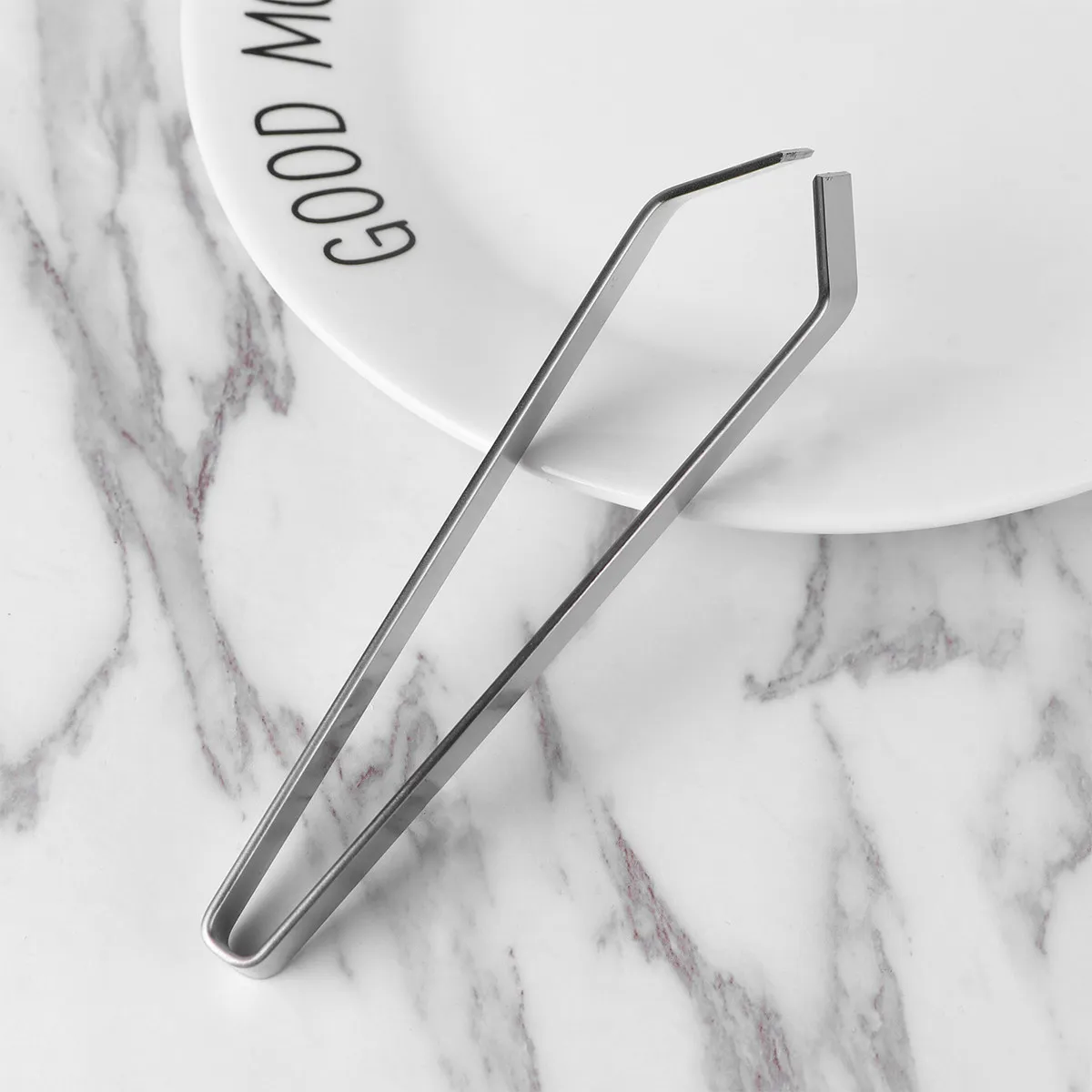 3Pcs Fish Bone Tweezer Stainless Steel Precision Slant Tip Ergonomic Design for Quick Hair Removal Kitchen Restaurant