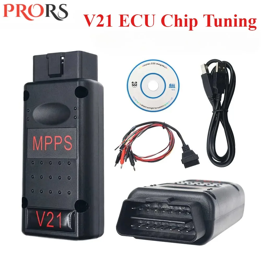 

НОВЫЙ инструмент программирования ECU MPPS V21, версия для разблокировки MAIN + TRICORE + MutTIBOOT с кабелем Breakout Tricore, программатор для настройки чипа ECU