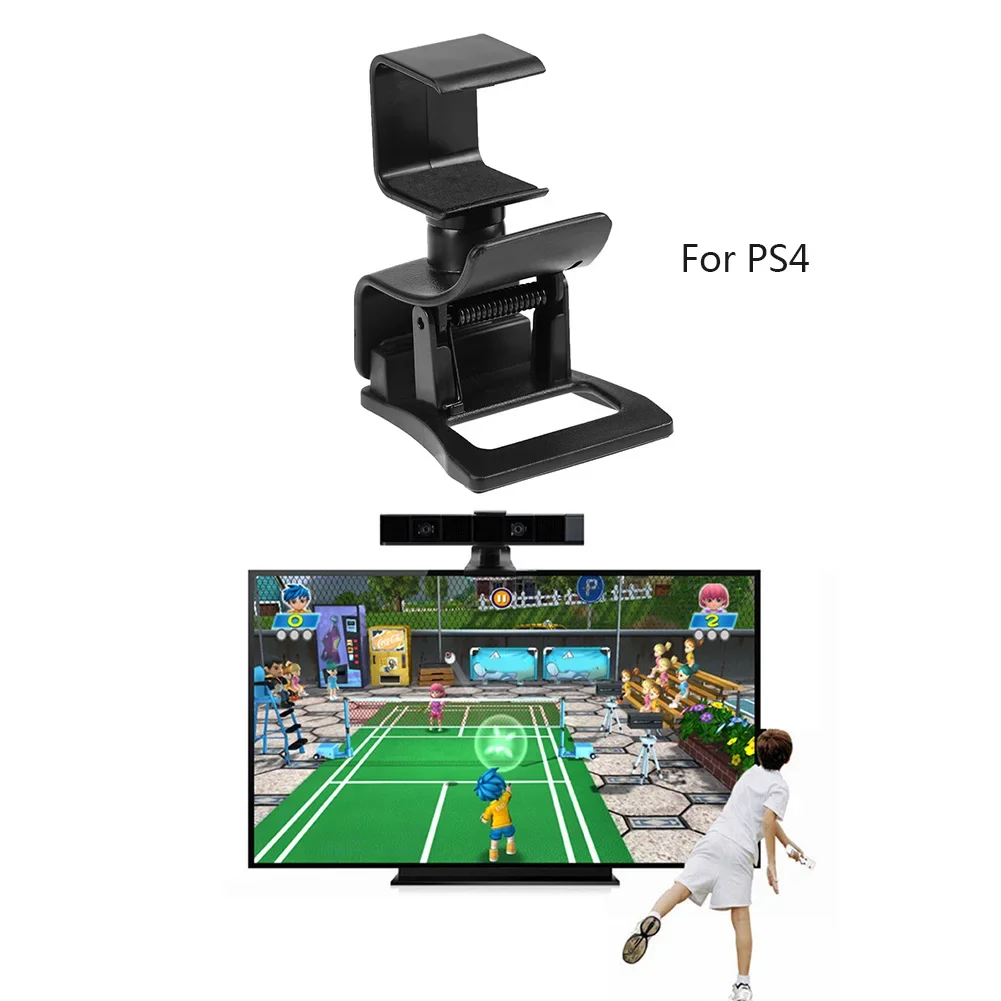 Adjustable TV Clip Stand Holder Camera Mount for PS4 PS 4 Camera view 2