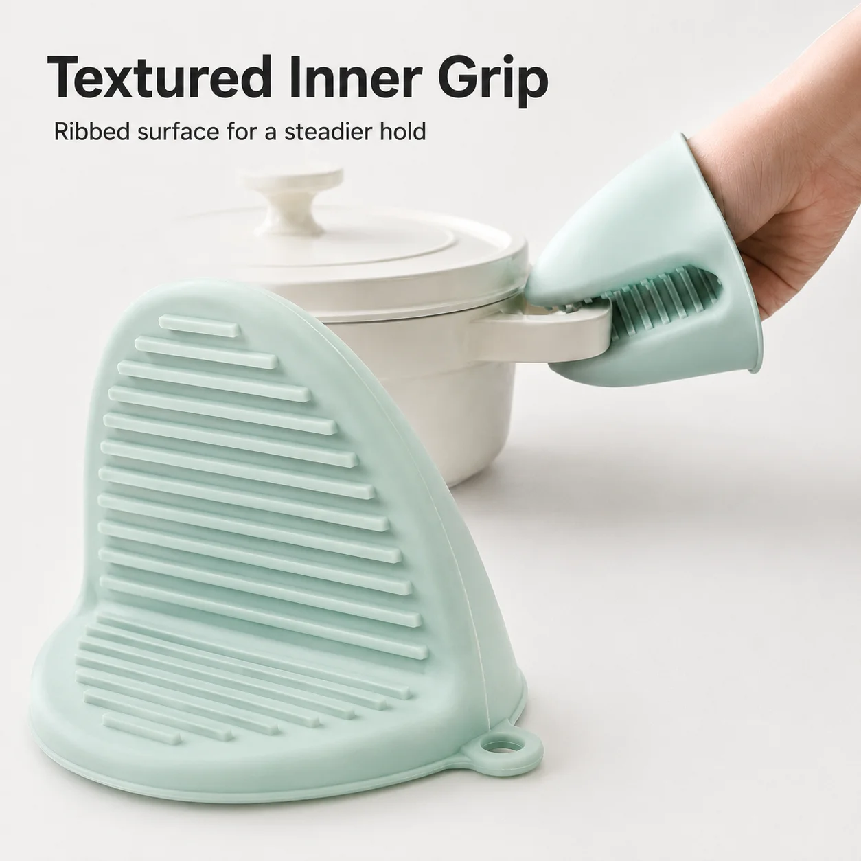 ถุงมือซิลิโคนกันความร้อน 2 ชิ้ - Oven Mitt Silicone บทวิจารณ์และราคา