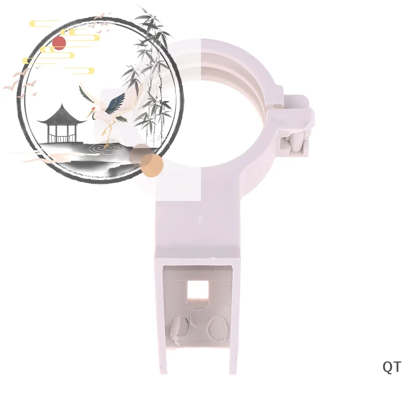 Thickened Plastic Band LNB Holder (20mm Bracket), Weatherproof Mount for Multiple Satellite Dish Sizes