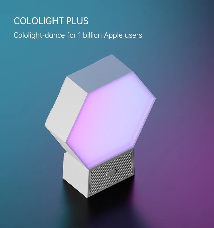 For LifeSmart for Cololight PLUS KIT Smart Hexagonal LED Light for Home Work App Wi-Fi Controlled LS167A7 7PCS