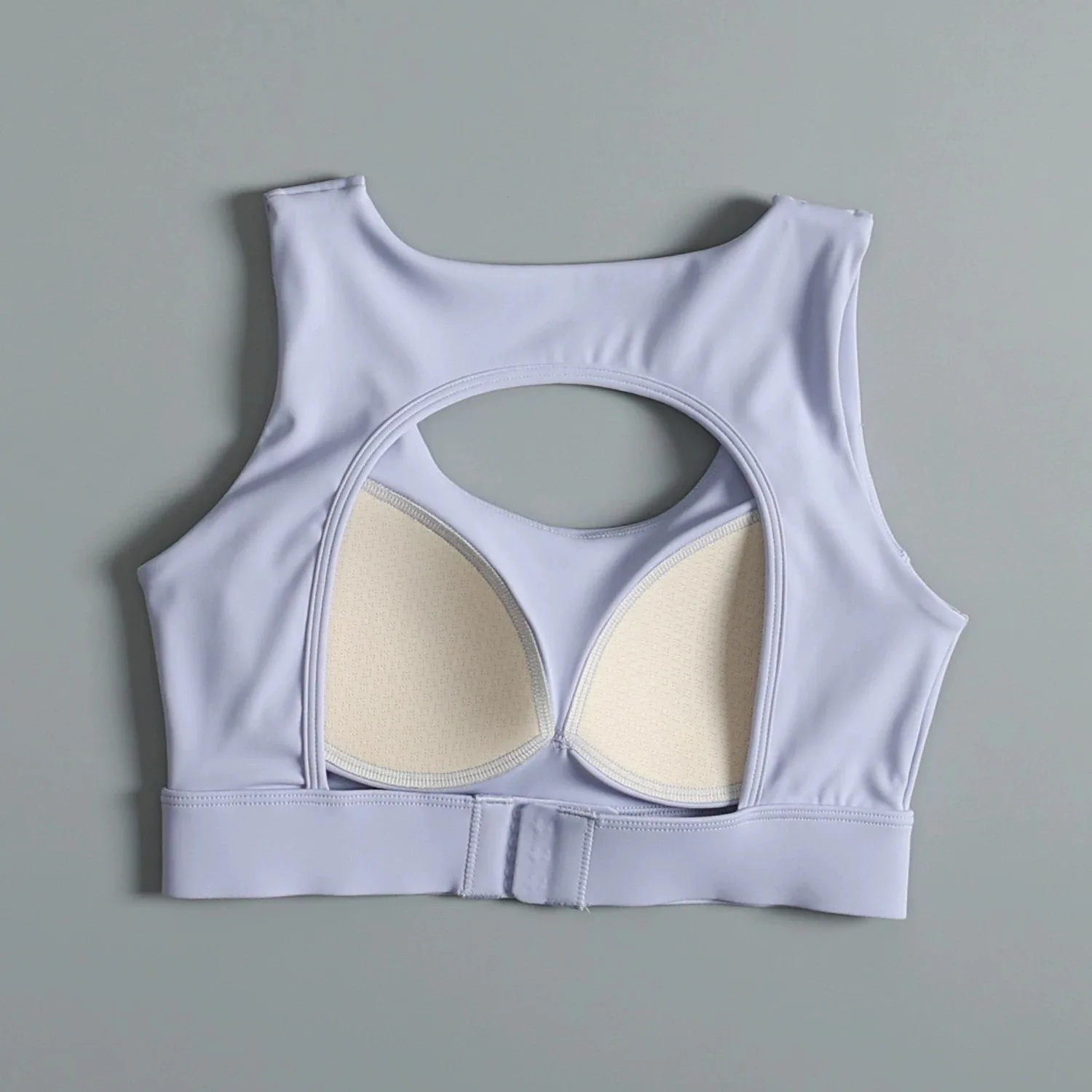 High Intensity Sports Bra Women's Summer All-in-One Running Shockproof Bra Sexy Hollow Beautiful Back Yoga Fitness Vest
