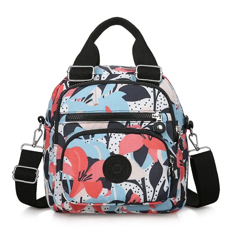 Mochila multifuncional de gran capacidad para mujer, bolso de viaje portátil, cruzado, combina con todo, elegante y ligero