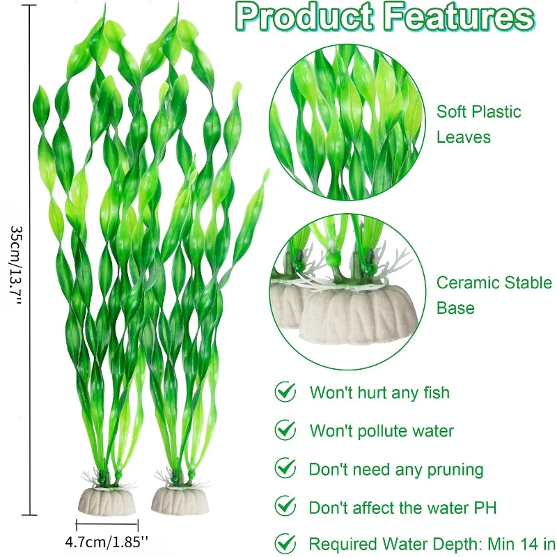 Plantes aquatiques artificiell - Aquarium Plant Violet avis et prix