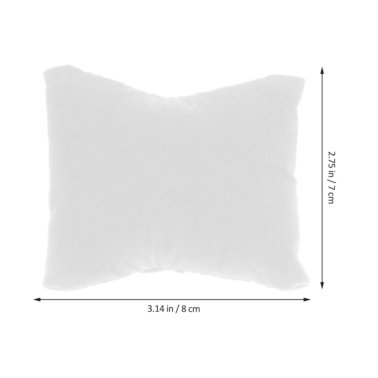 

20 Pcs Watch Display Small Pillow Pillows Bracelet for Jewelry Necklace Flannel Bangle Miss