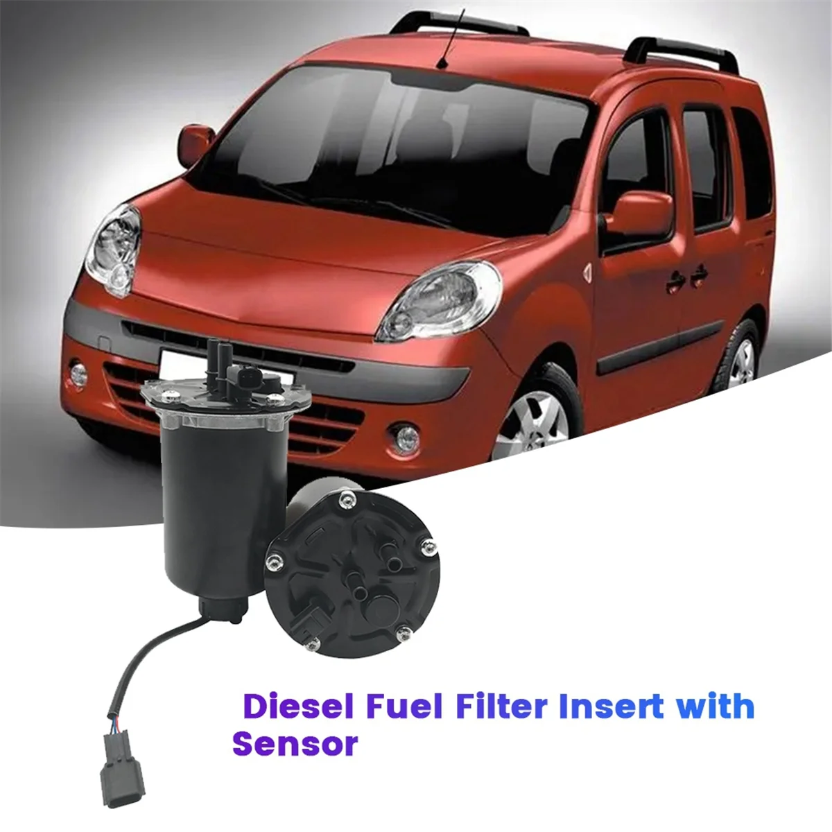 センサー付きディーゼル燃料フィルターインサート,Renault Kangoo ii,Clio iv,ダスターLodgy Logan,16400-4976r,a447447000,164009320r