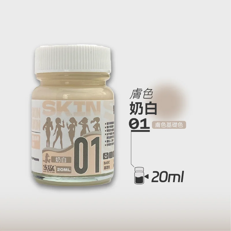 الجلد لون رذاذ الطلاء نموذج تلوين الجلد سلسلة الفتاة المعطف الخفيف اكسسوارات أدوات هواية 20 مللي DIY بها بنفسك هواية #3