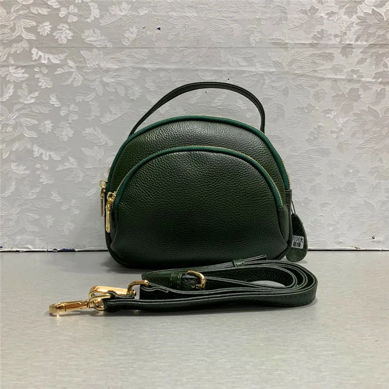 

Модная маленькая сумка-кроссбоди с несколькими отделениями, женская сумка для телефона, универсальная мягкая кожаная сумка для повседневного использования.