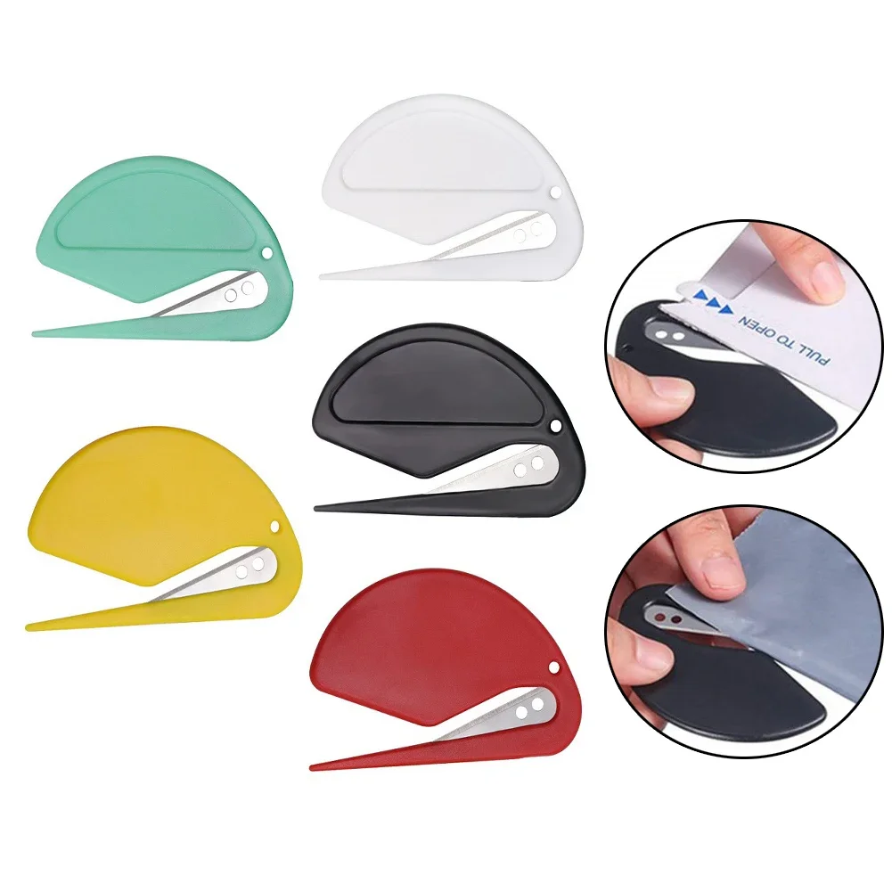 Rope Cutter Letter Opener Multicolor Selection New Arrive Rope Cutting Tools 2pcs 7.6*4.7cm Hand Cutting Tools High Quality