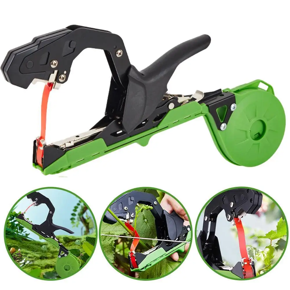 Garden Hand Tying Machine Plant Lightweight Garden Tools Plant Tape Tool For Vegetables Grapes Tomatoes Cucumbers Garden