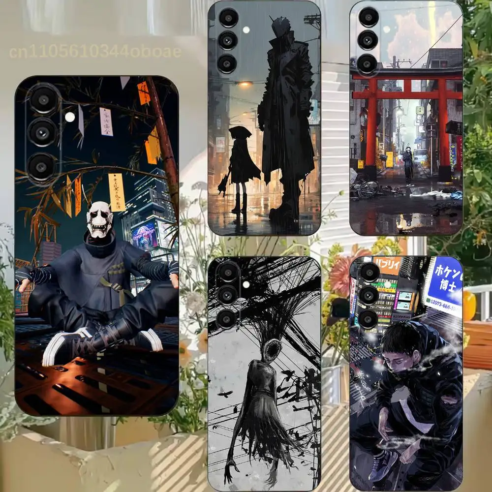 Game G-Ghostwire Tokyo Phone Case For Samsung S25,24,21,22,23,20,S30,Ultra,Plus, Fe,5G Silicone Cover