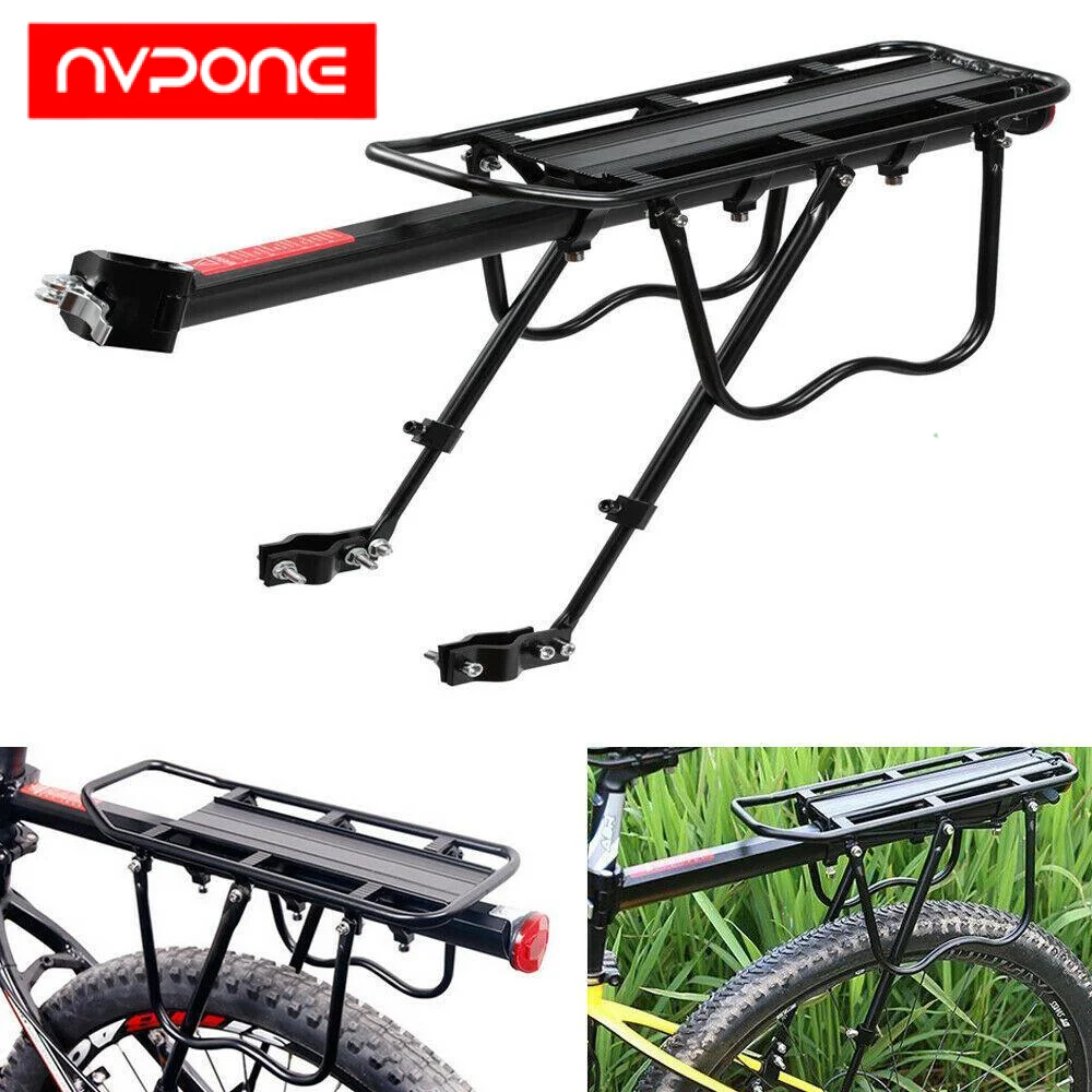 

Outdoor MTB Equipment Bicycle Rear Luggage Cargo Rack for Road Bike Alloy Tailstock Holder Back Seat Shelf Bicycle Carrier Rack