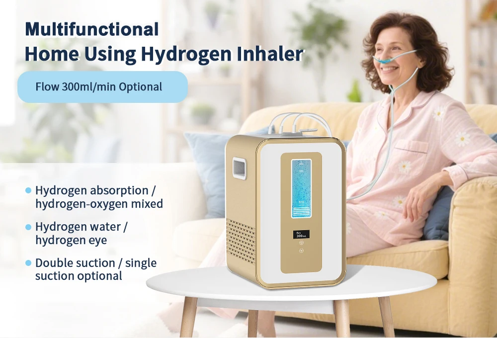 Hydrogen inhalation machine front view