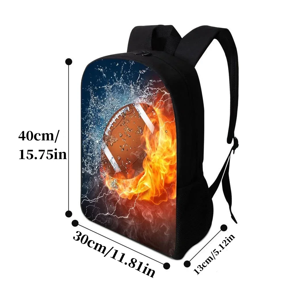 Mochila escolar personalizada para meninos e meninas, imagem personalizada, mochilas escolares, mochila para alunos do ensino fundamental, 16 polegadas