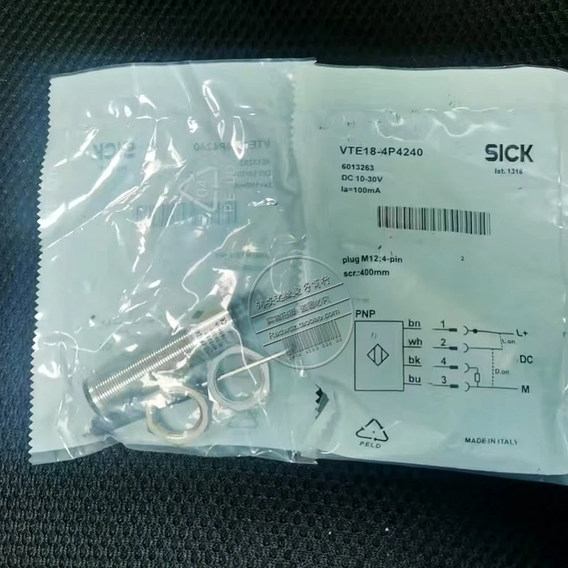 

Фотоэлектрический переключатель SICK, 4-проводной регулируемый постоянный ток Schke VTF18-4N1212 4P4240 VTE18-4N4712