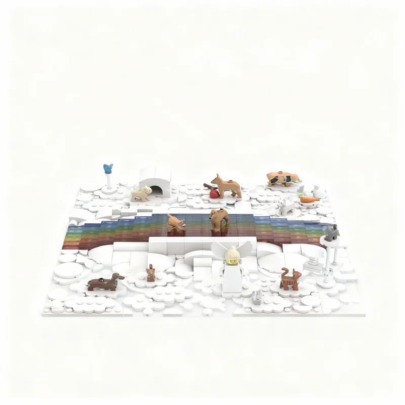 set-di-costruzioni-moc-da-545-pezzi-modello-commemorativo-per-animali-domestici-regalo-di-natale-idea-creativa-fai-da-te-gioco-educativo-da-assemblare-per-compleanno