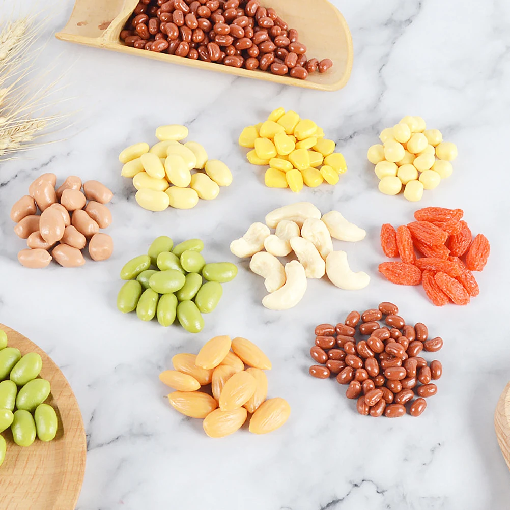 

1 Bag Artificial Peanut Kernels Simulation Groundnut Models Realistic Food Props For Photography Shop Display Decor Educational