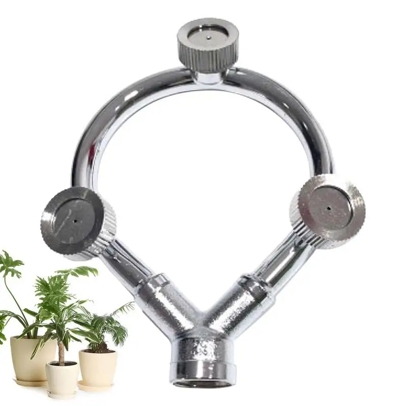 Agricultural Annular Round Atomizing Nozzle Stainless Steel Multi Head Annular Detachable  Sprinkler Head For Irrigation TB Sale