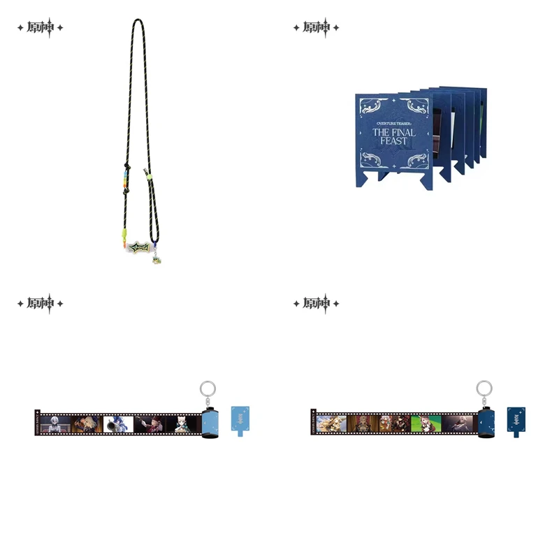 

[Подлинный] miHoYo Game Genshin Impact Kinich Ремешок для телефона Аниме Складная брошь Имитация пленки Подвеска Брелок Косплей Рождественский подарок